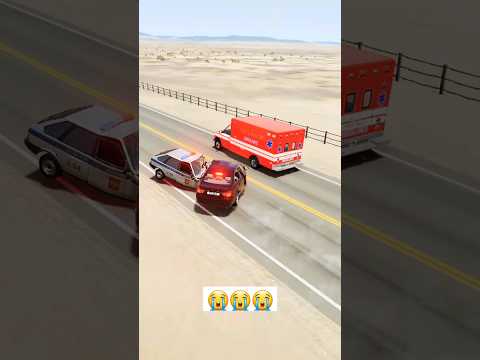 Погоня закончилась трагедией | BeamNG.drive #short #shorts