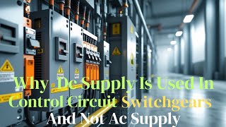 Why Dc Supply Is Commonly Used For Control Circuit In Switchgear