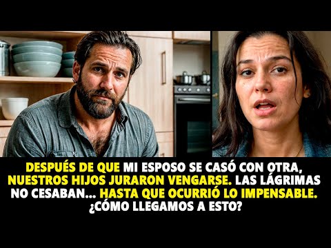 TRAS CASARSE MI ESPOSO CON OTRA, NUESTROS HIJOS JURARON HACERLE LAMENTAR. ¿Y AHORA?