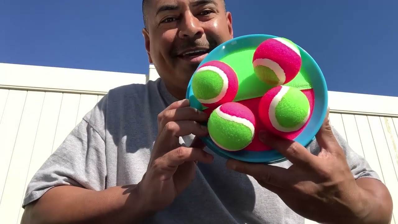 Kids Toss Ball Catch Game Set 2 Paddles 2 Balls