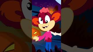 Hello It&#39;s Halloween #shorts #preschool #cartoon #halloween #popular #explore #monkeyrhymes #kids