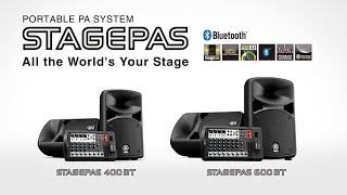 Yamaha All In One Portable Pa System Stagepas 600Bt 400Bt