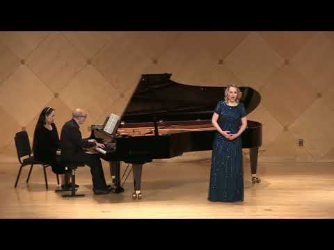 Angela Brower, mezzo-soprano - Copland's "At the River"