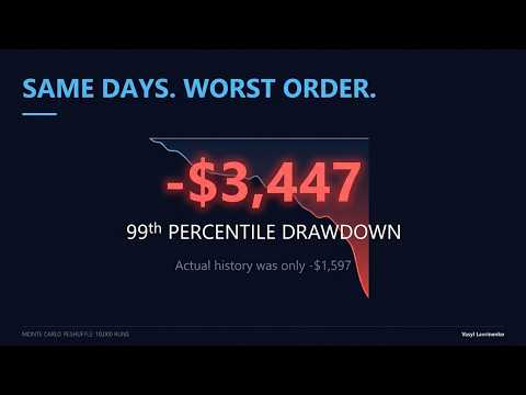Max Drawdown Explained: Same Days, Different Order, How Deep Can It Get?