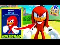 HOW TO UNLOCK KNUCKLES FAST! (ROBLOX SONIC SPEED SIMULATOR)