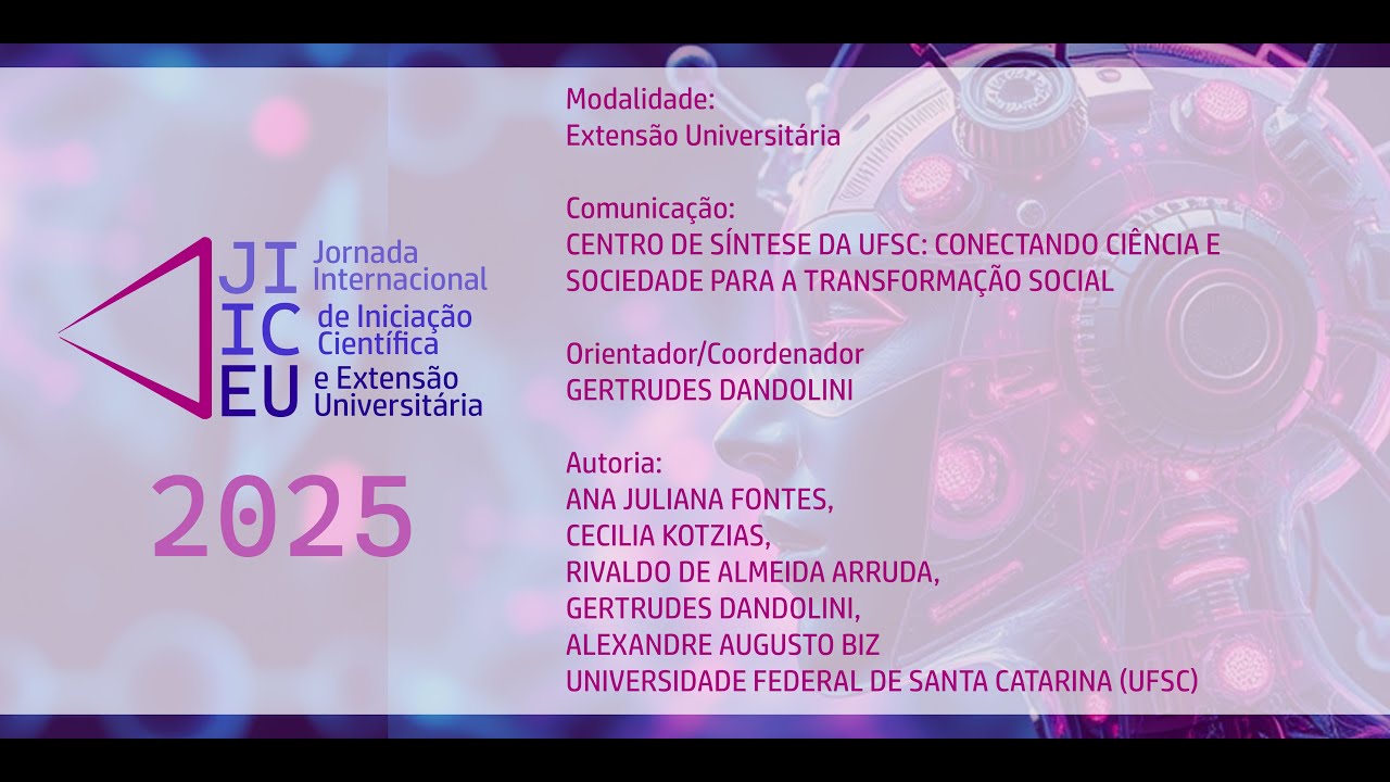 JIICEU 2025 - ANA JULIANA FONTES, C KOTZIAS, R ARRUDA, G DANDOLINI, A BIZ