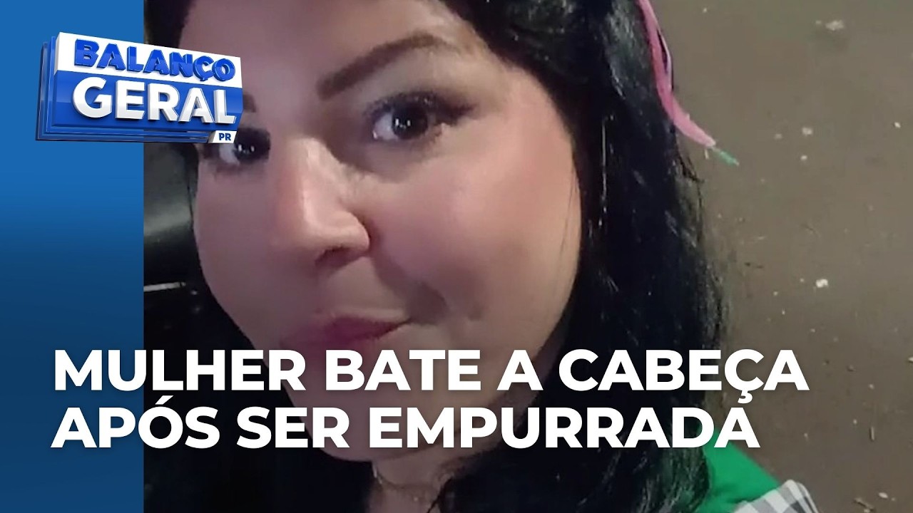 Mulher morre após ser empurrada pelo marido e bater a cabeça; suspeito foi preso em flagrante