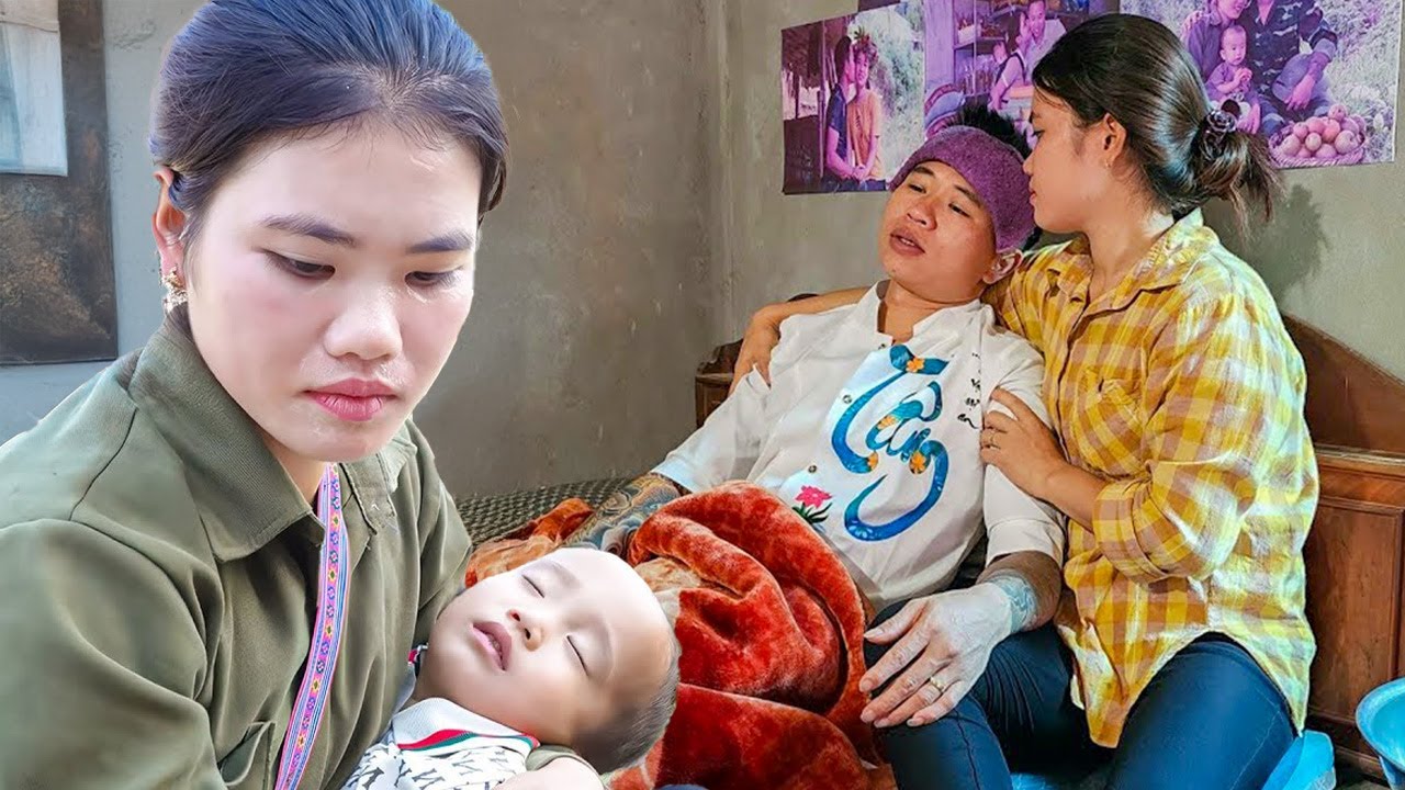 Daily Life: Taking Care of My Sick Husband and Son - Harvesting Fruits to Sell | Trieu Thi Thuy