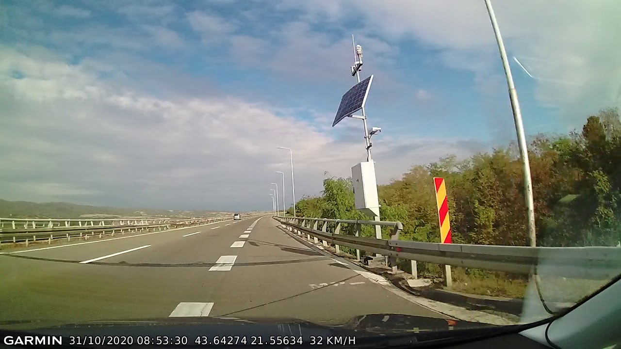 DRIVE #1398: Niš-Kruševac (Serbia) (timelapse 4x) *Read Description*