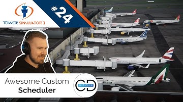 This Custom Scheduler Is Awesome - Tower! Simulator 3, Episode 24