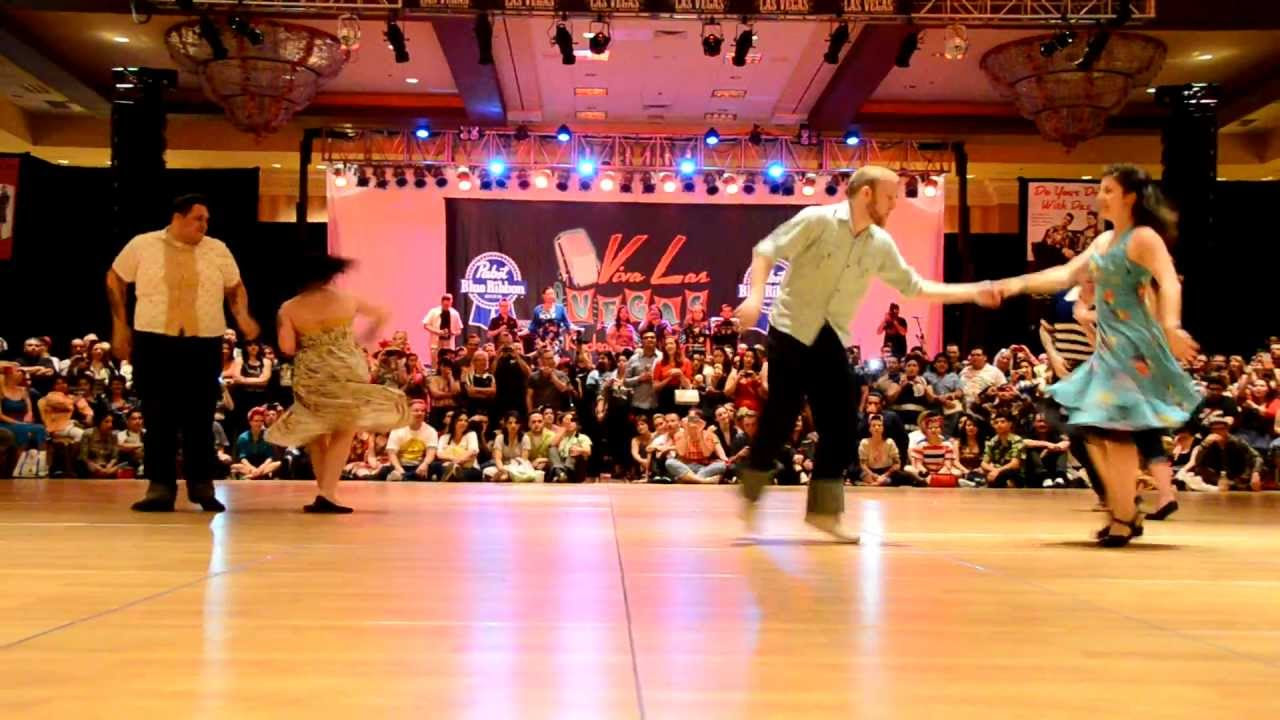 Jive Dance Contest at Viva Las Vegas Rockabilly Weekend 2012