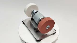 96W Benchtop Sander, Small Grinder Adjustable Variable Speed Ta