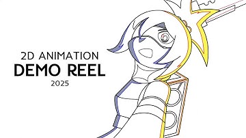 2D Animation Demo Reel 2025 | Miguel Hernández