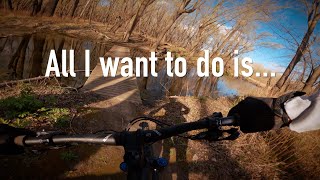 A Quick Rip Through The Single Track At Traverse Des Sioux Park To Some Greenday.