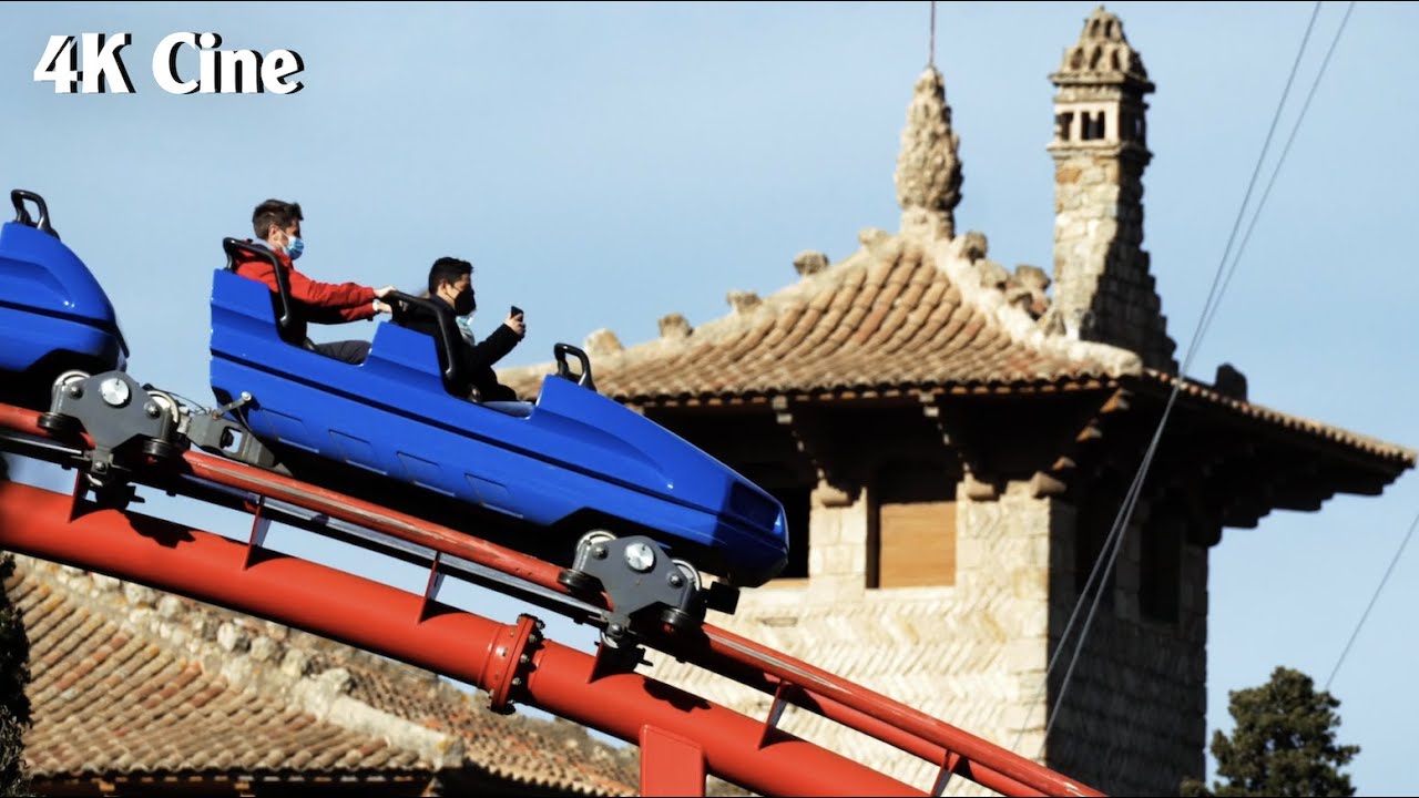 Explore Tibidabo Amusement Park | Barcelona, Spain - December 2021