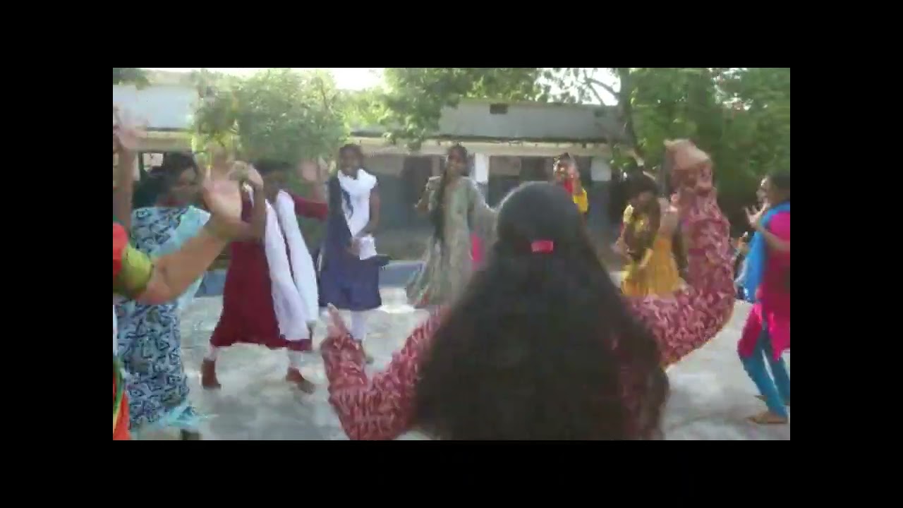 batukamma celebrations in Martins grammar high school