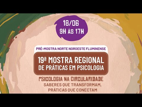 Pré Mostra Região Norte-Noroeste Fluminense (18/6 - manhã)