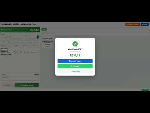 Emitindo uma NFCE. Nota Fiscal ao Consumidor Eletronica