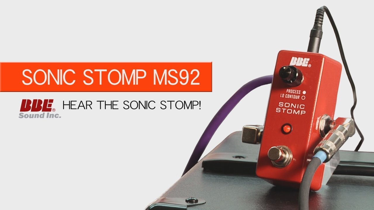 BBE MS92 SONIC STOMP