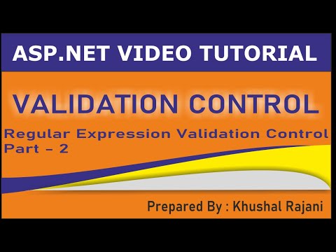 Regular Expression Validation Control with Mobile Number