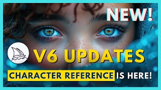 HUGE Midjourney V6 Update | NEW Character Ref (cref), Style Ref (sref), & ImagetoText Updates!