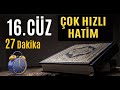 16  cz hzl okuma hatim mukabele takip dinle