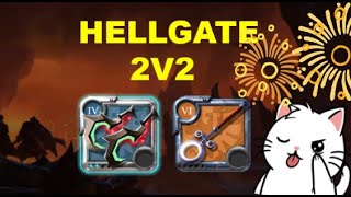 HELLGATE 2V2 DEATHGIVER AND NEW META HEALER! UNSTOPPABLE! STREAM HIGHLIGHTS #136
