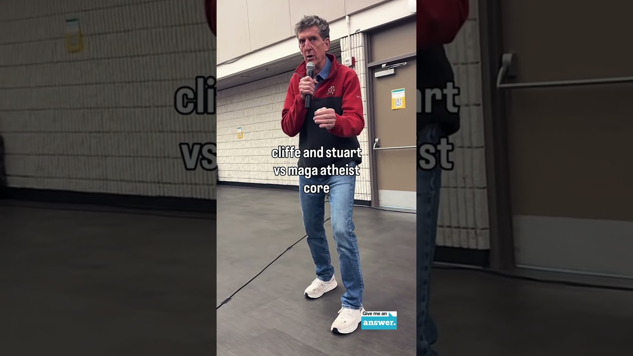 Stuart & Cliffe Knechtle | Vs. The Maga Atheist | Give Me an Answer