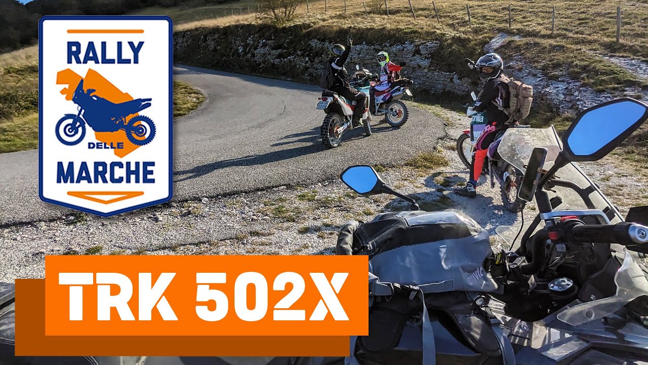 Il Rally delle Marche 2023 con il TRK 502x