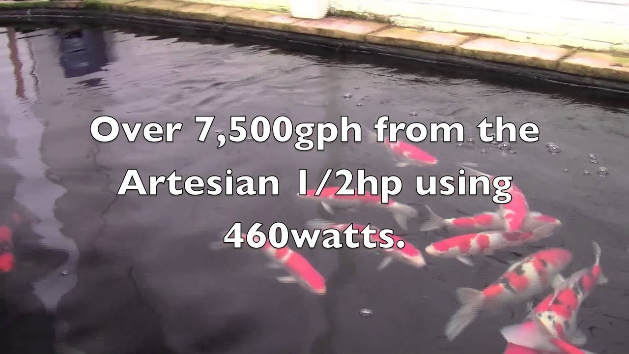 Artesian Pump with 3 Inch pipe