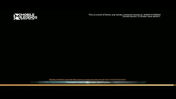 Loading Screen Mobile Legends X Lirik lagu Astronaut in the ocean