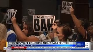 Escambia County, Florida, residents voice concerns over data center speculation