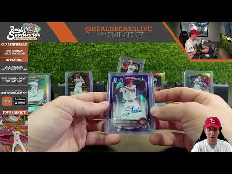 2025 Bowman Draft #1-5 Five Case Pick Your Player (1/14/26)