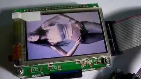 TM4C123 EVM - TFT-LCD Test