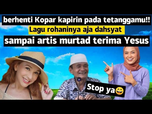 Lagi lagi!! betapa dahsyatnya lagu rohani Kristen, sampai artis ini murtad!! class=