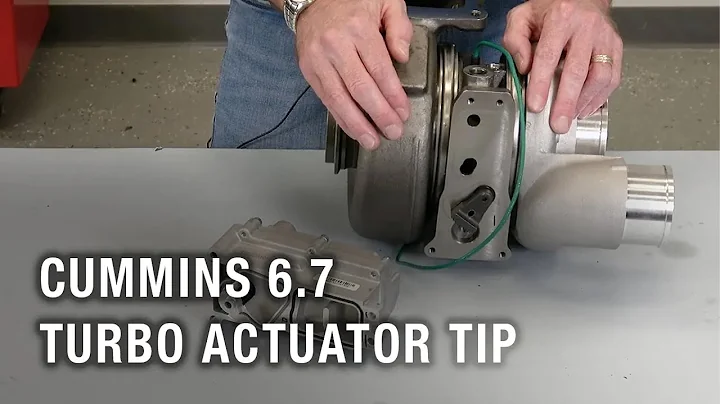 Cummins 6.7 Turbo Actuator Tip