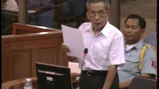 Kaing Guek Eav (Comrade Duch) asks for forgiveness at court