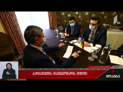 პარლამენტის თავმჯდომარის ვიზიტი