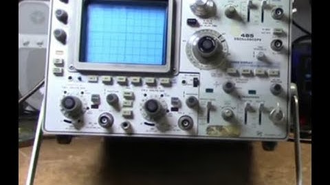 Tektronix 485 troubleshoot and repair