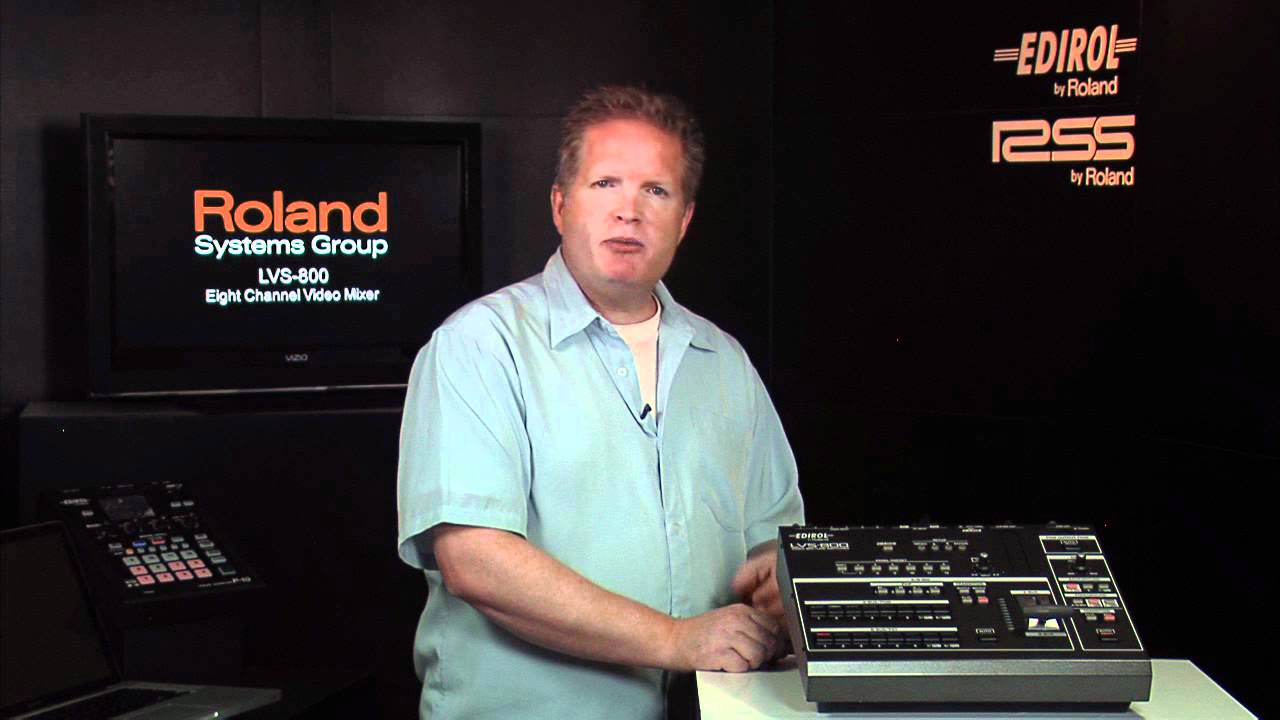Roland LVS-800 Tutorial Ch 2: Back Panel - YouTube