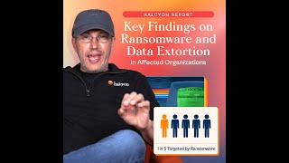 Halcyon Report | Key Findings on Ransomware and Data Extortion in Affected Organizations
