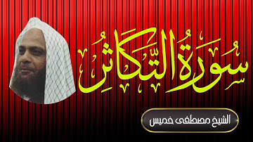 سورة التكاثر | فضيلة الشيخ مصطفى خميس | المصحف المرتل