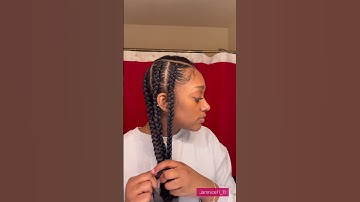 FEEDIN BRAID STYLES #naturalhair #feedinbraids #knotlessbraids #protectivestyles #hairgrowthoil