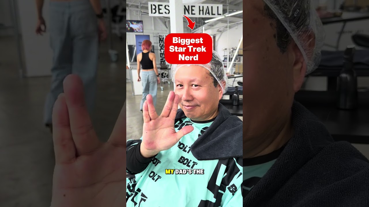 Свела папу к моему любимому парикмахеру Bescene 🥰 