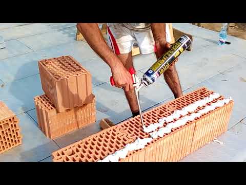 Wideo: Zaprawa do układania cegieł: zużycie na 1 m2