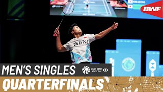 YONEX All England Open 2024 | Viktor Axelsen (DEN) [1] vs. Anthony Sinisuka Ginting (INA) [5] | QF image