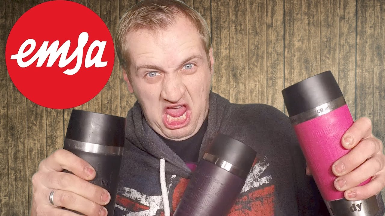 EMSA TRAVEL MUG TESTSIEGER ! Hot oder Schrott ? - YouTube