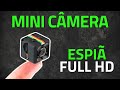 Mini Câmera Espiã Full HD SQ11 1080P - REVIEW COMPLETO
