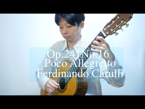 ポコアレグレット/F.カルリ(Op.241 No.16/Ferdinando carulli)