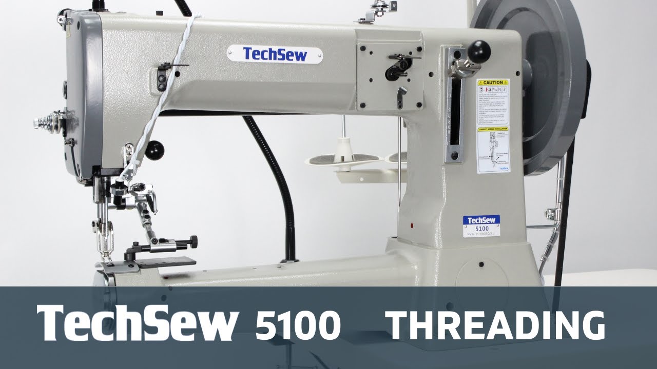 Techsew 5100 Threading Guide YouTube